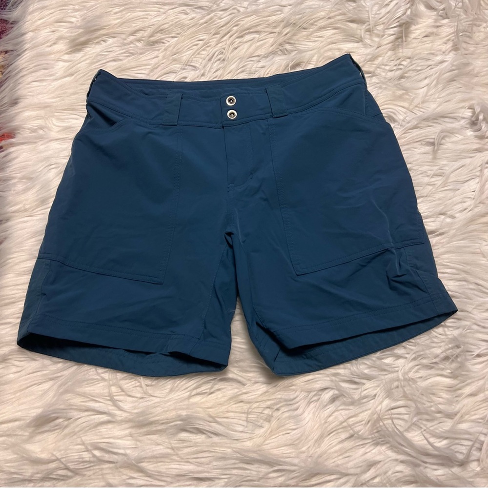 REI Teal Blue Women's Cargo Shorts